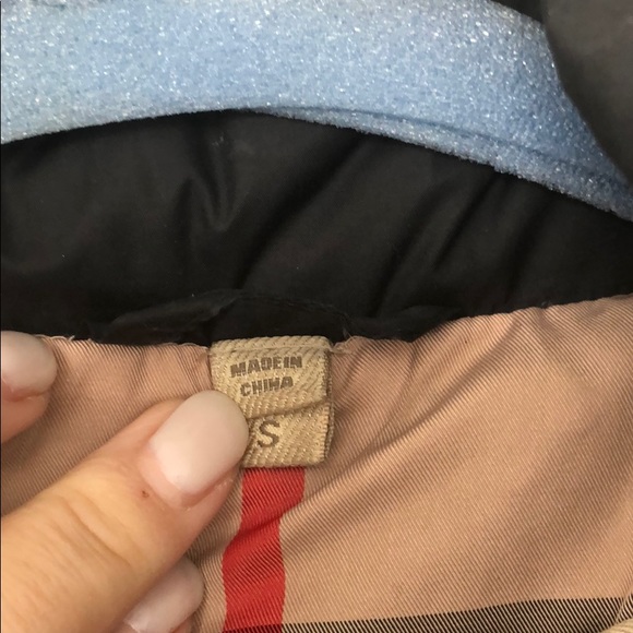 BURBERRY BRIT COAT SMALL BLACK JACKET - Picture 10 of 16